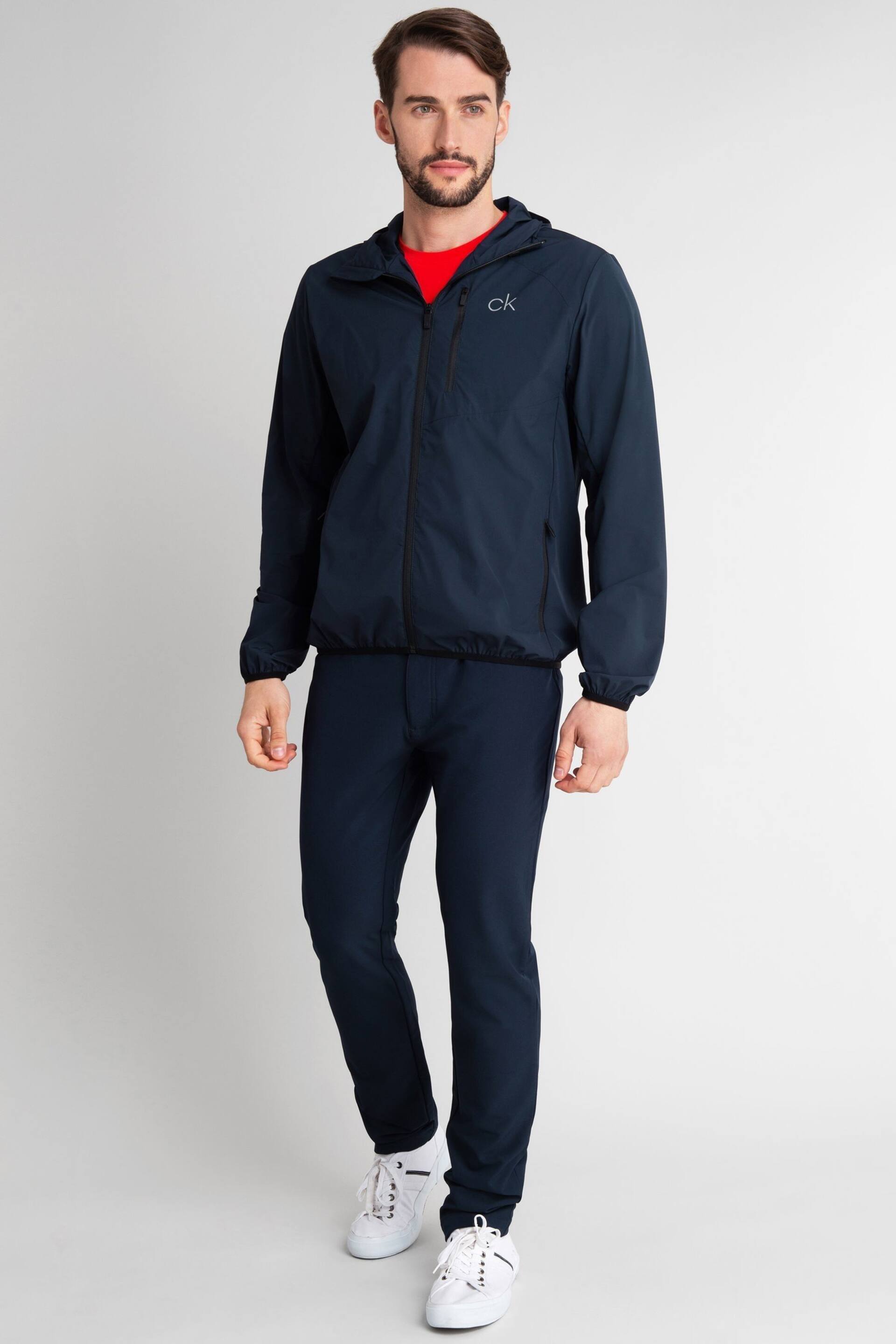 Calvin Klein Golf Blue Ultra-Lite Jacket - Image 3 of 8