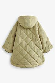 Khaki Green Shower Resistant Padded Coat (3-16yrs) - Image 5 of 7