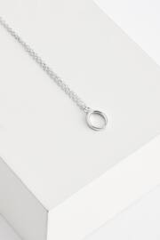 Sterling Silver O Initial Necklace - Image 1 of 3