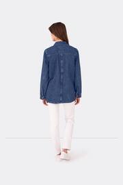 Crew Clothing 100% Cotton Classic Longline Denim Jacket - Image 2 of 4