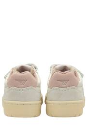 Gola Off White/Peony Kids Eagle Strap Trainers - Image 3 of 4