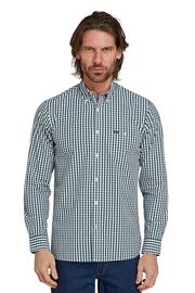 Long Sleeve Green Classic Gingham Shirt - Image 1 of 7