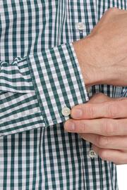 Long Sleeve Green Classic Gingham Shirt - Image 5 of 7