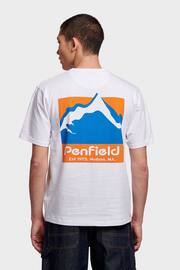 Penfield Mens Relaxed Fit Mountain Scene Back Graphic T-Shirt - Image 2 of 8