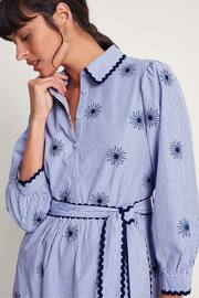 Monsoon Blue Adira Shirt Dress - Image 4 of 6