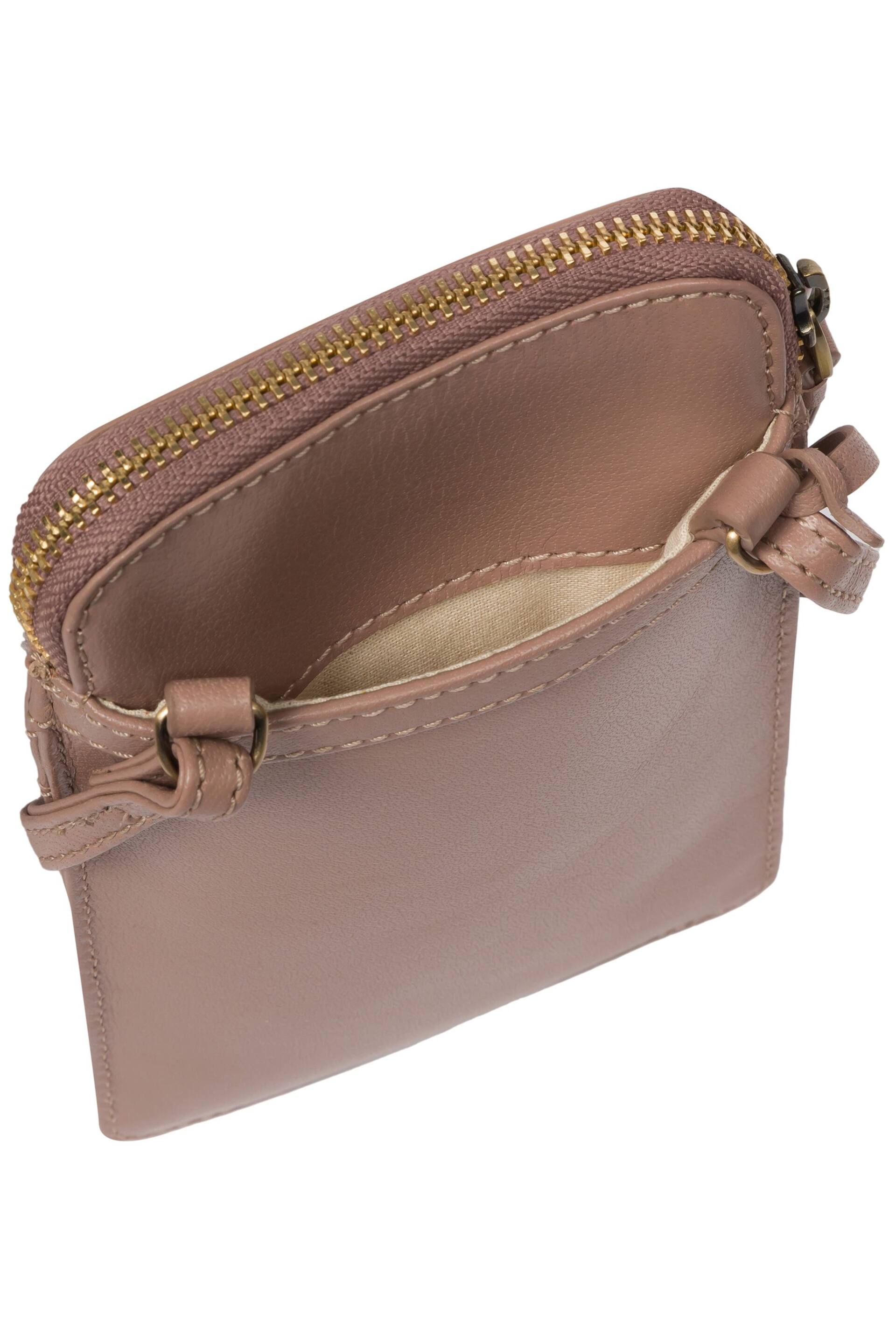 Conkca Bambino Leather Cross-Body Phone Bag - Image 8 of 9