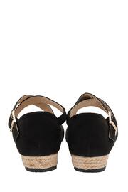 Dunlop Black Wedges Open Toe Sandals - Image 3 of 4