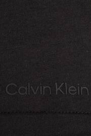 Calvin Klein Black Logo Cuffed Joggers - Image 2 of 2