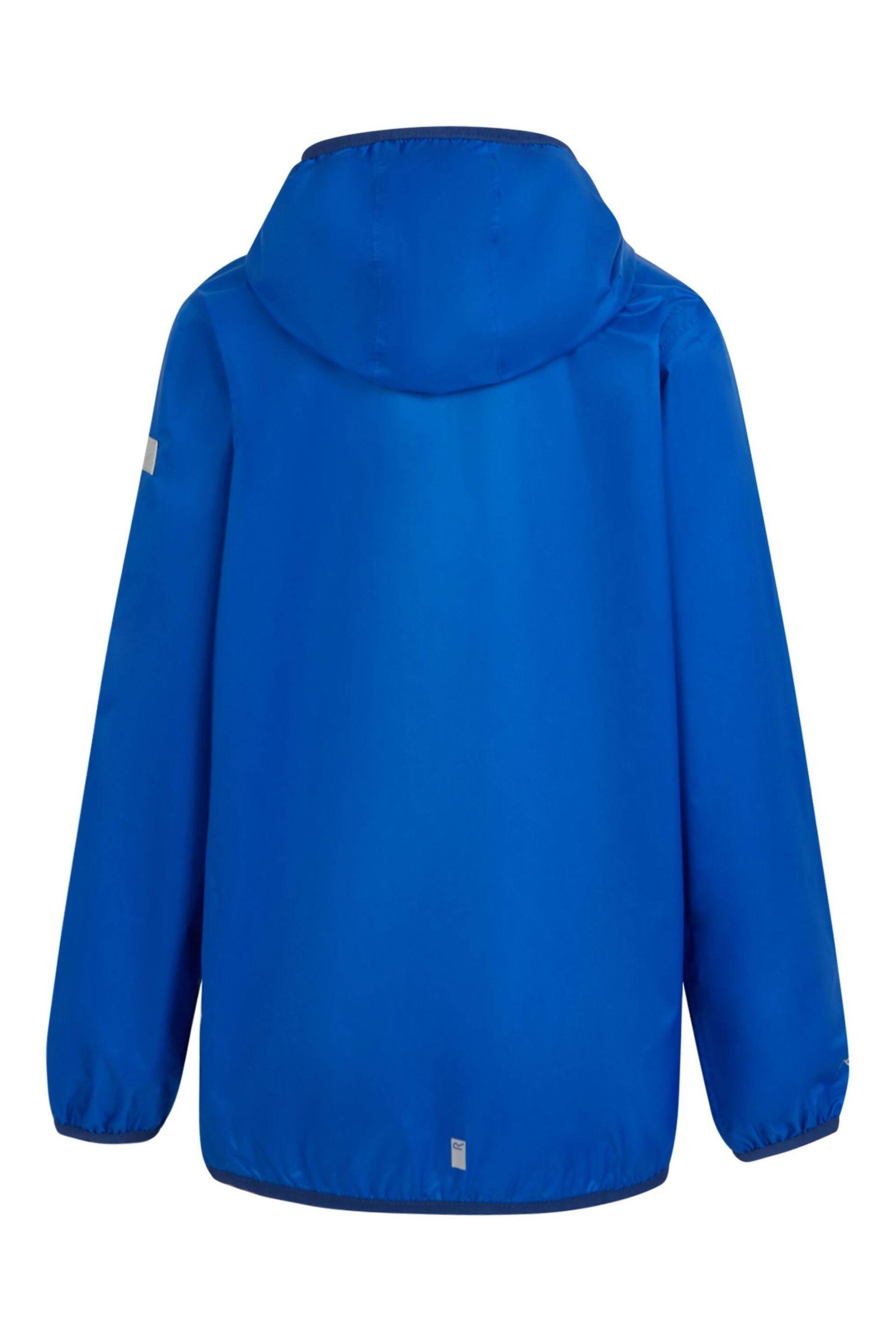 Regatta Blue Lever II Waterproof Jacket - Image 7 of 8