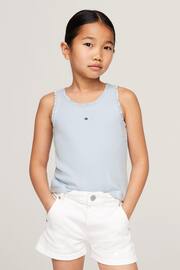 Tommy Hilfiger Blue Essential Tank Top - Image 1 of 7