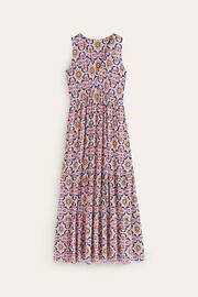 Boden Yellow Sylvia Jersey Maxi Tier Dress - Image 5 of 5