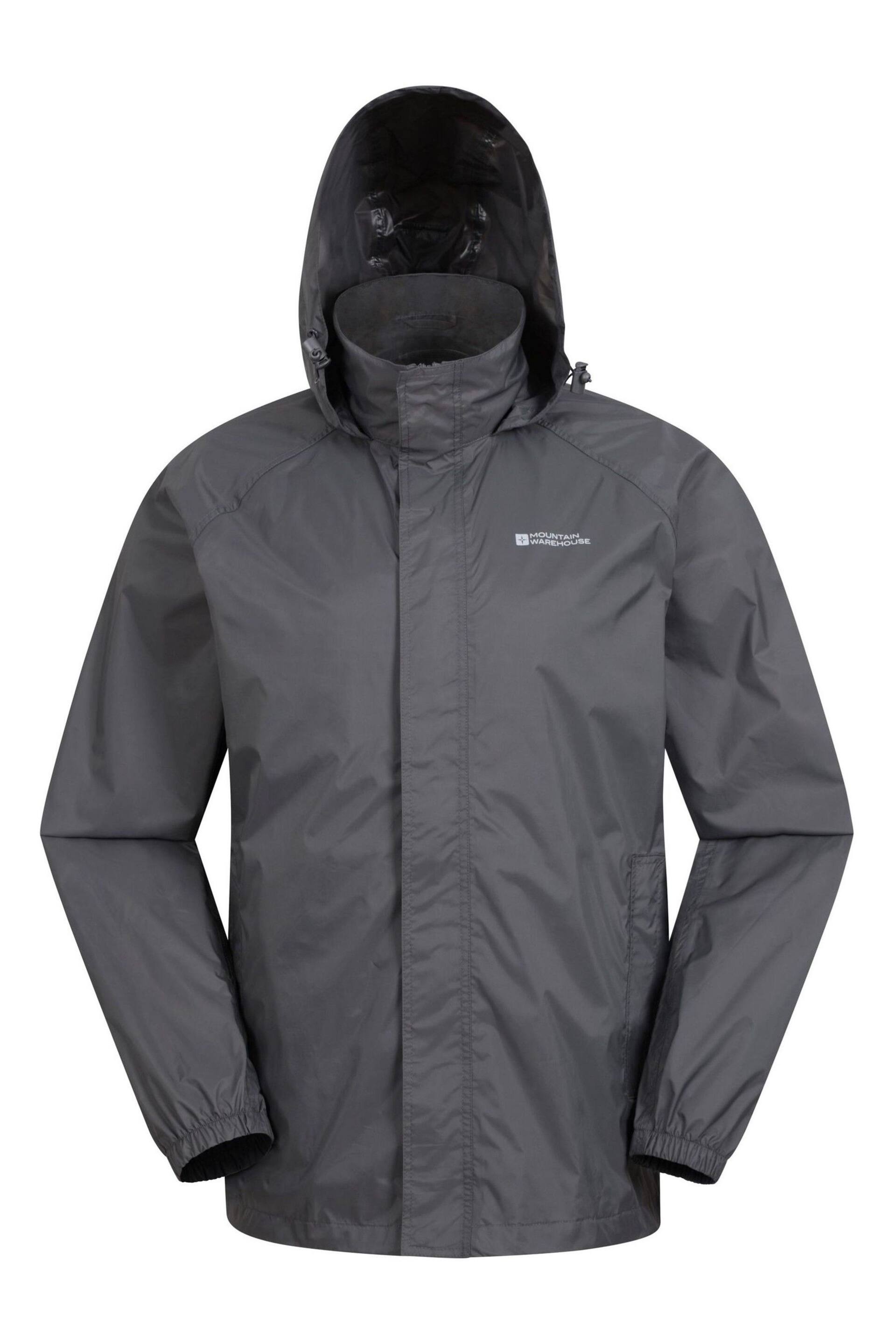 Mountain Warehouse Grey Pakka Waterproof Jacket - Mens - Image 1 of 5