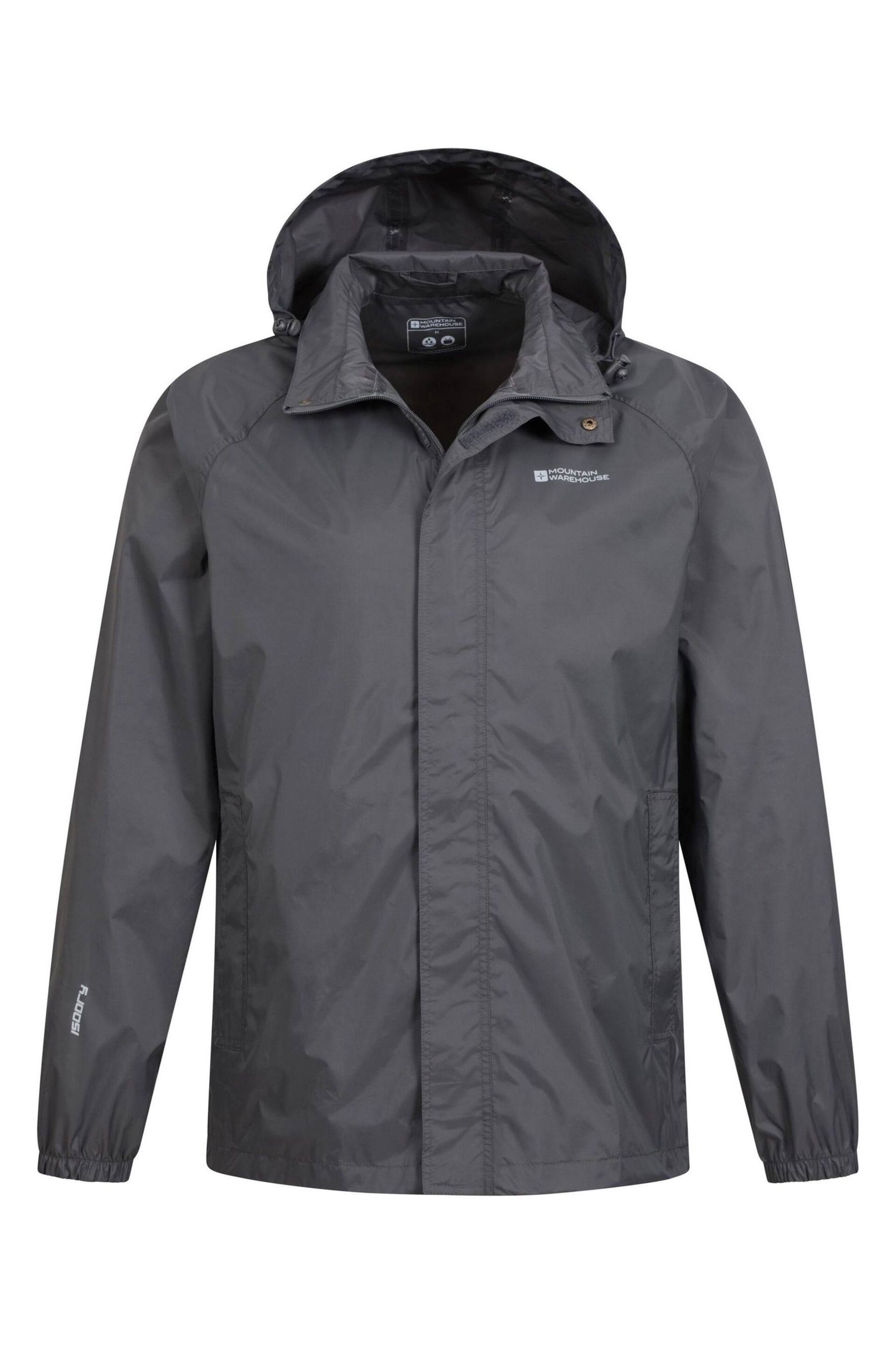 Mountain Warehouse Grey Pakka Waterproof Jacket - Mens - Image 5 of 5