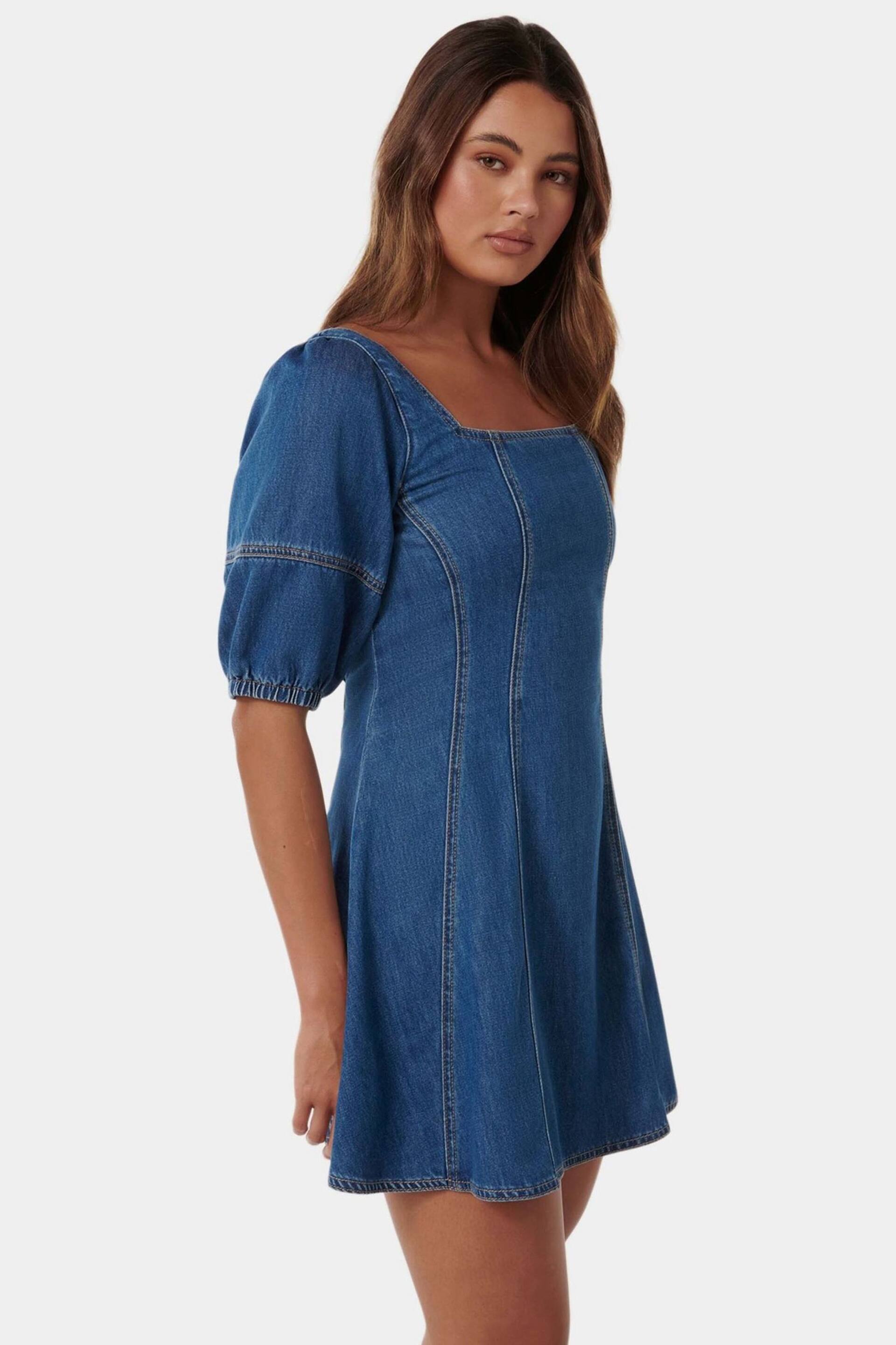 Forever New Blue Sierra Denim Dress - Image 3 of 5