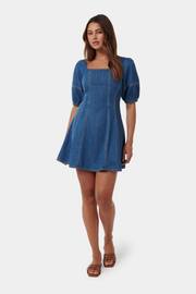 Forever New Blue Sierra Denim Dress - Image 5 of 5