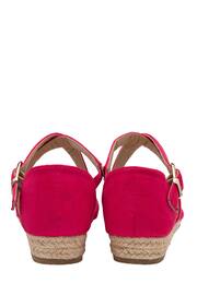 Dunlop Pink Wedges Open Toe Sandals - Image 3 of 4