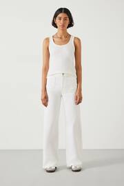 Hush White Rowan Flared Jeans - Image 1 of 5