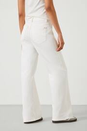 Hush White Rowan Flared Jeans - Image 3 of 5