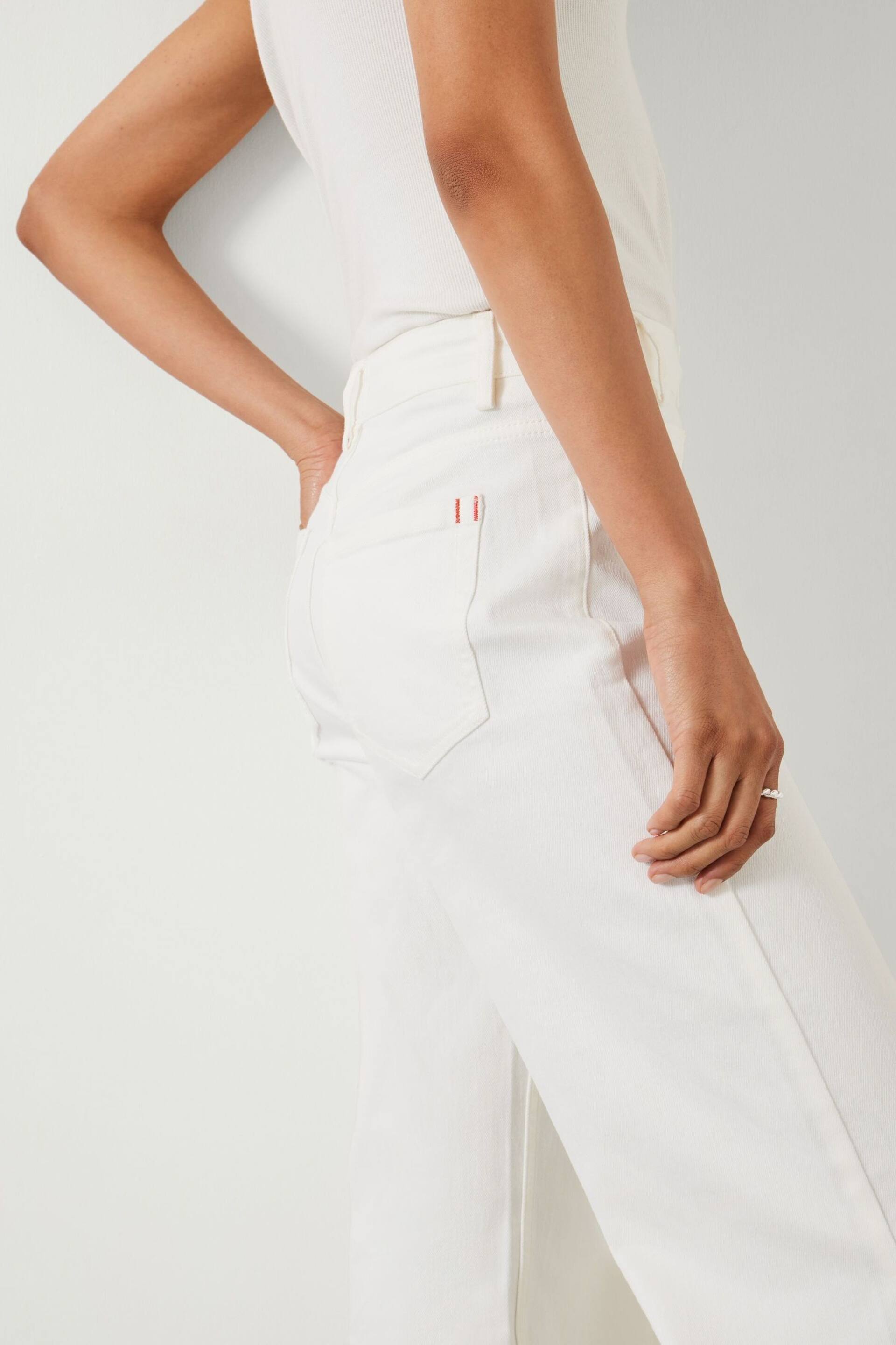 Hush White Rowan Flared Jeans - Image 4 of 5