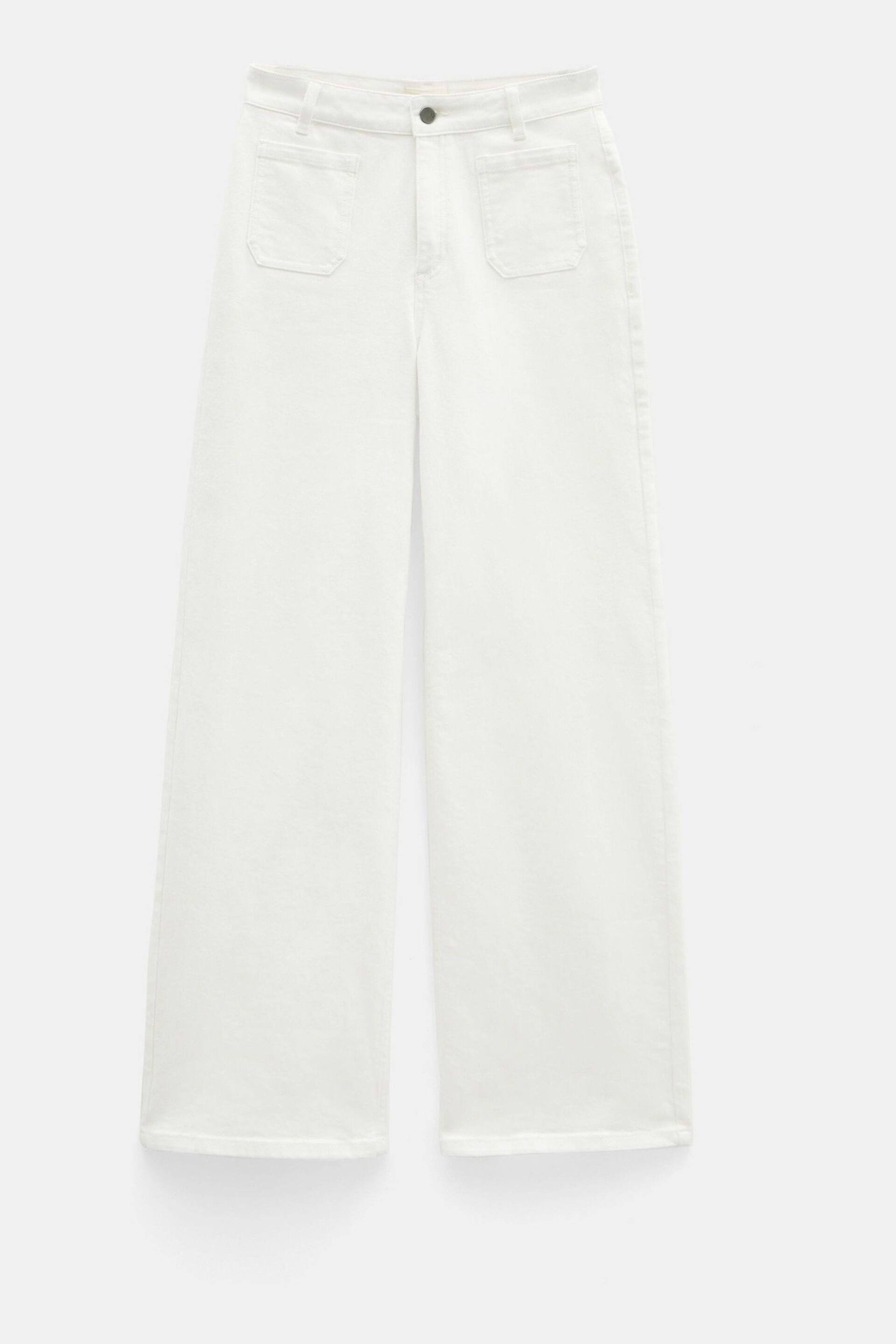 Hush White Rowan Flared Jeans - Image 5 of 5
