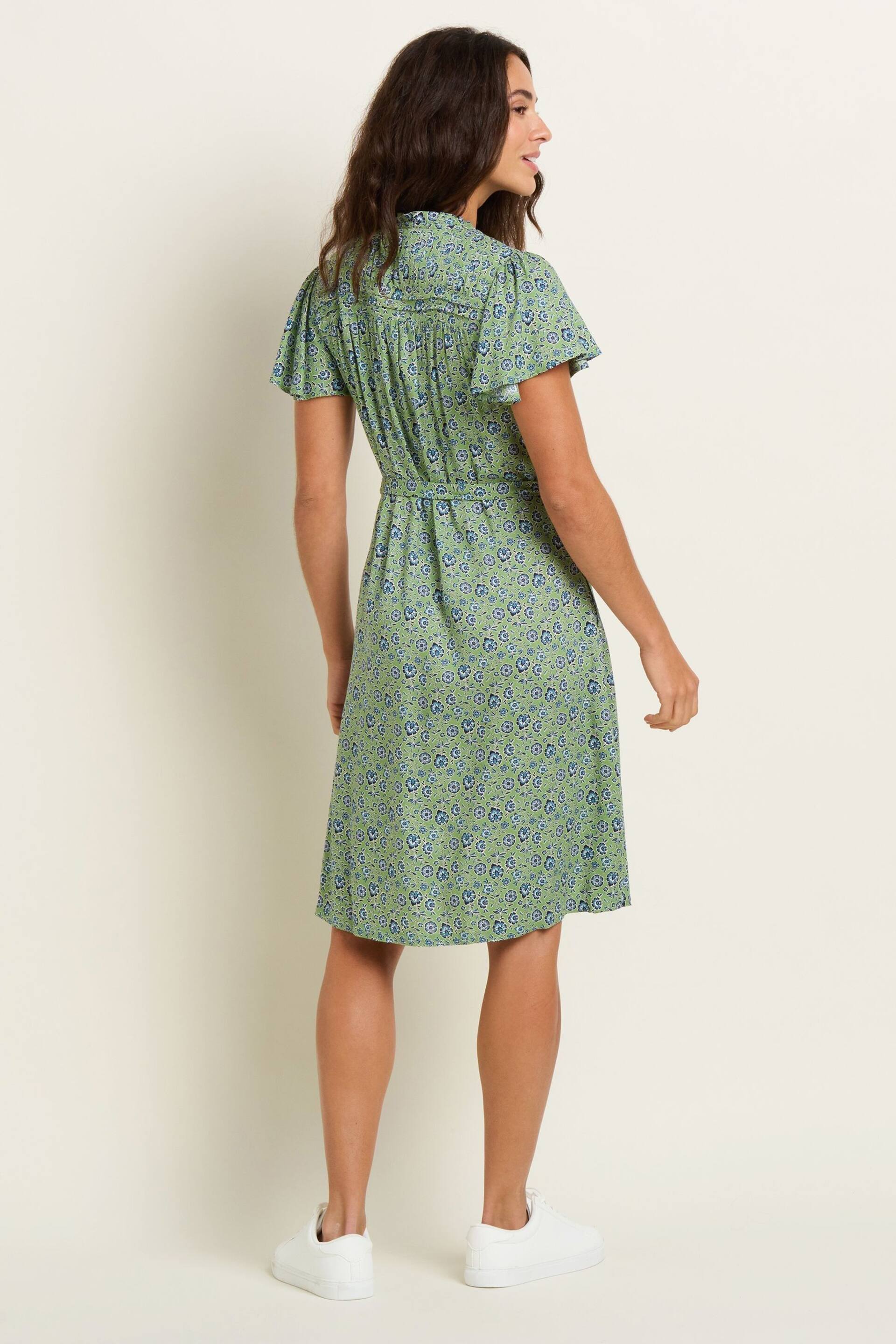 Brakeburn Green Elsie Dress - Image 3 of 6