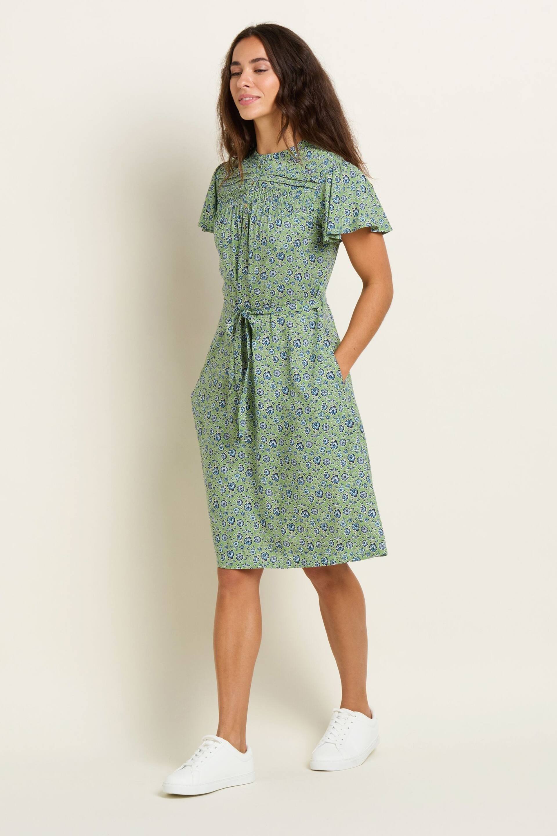 Brakeburn Green Elsie Dress - Image 5 of 6