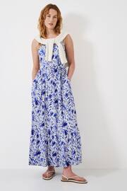 Crew Clothing Flori Abstract Floral Print Sundress - Image 3 of 4