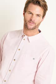 Brakeburn Pink Stripe Long Sleeve Shirt - Image 4 of 6