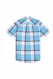 U.S. Polo Assn. Mens Blue Short Sleeve Check Shirt - Image 7 of 8