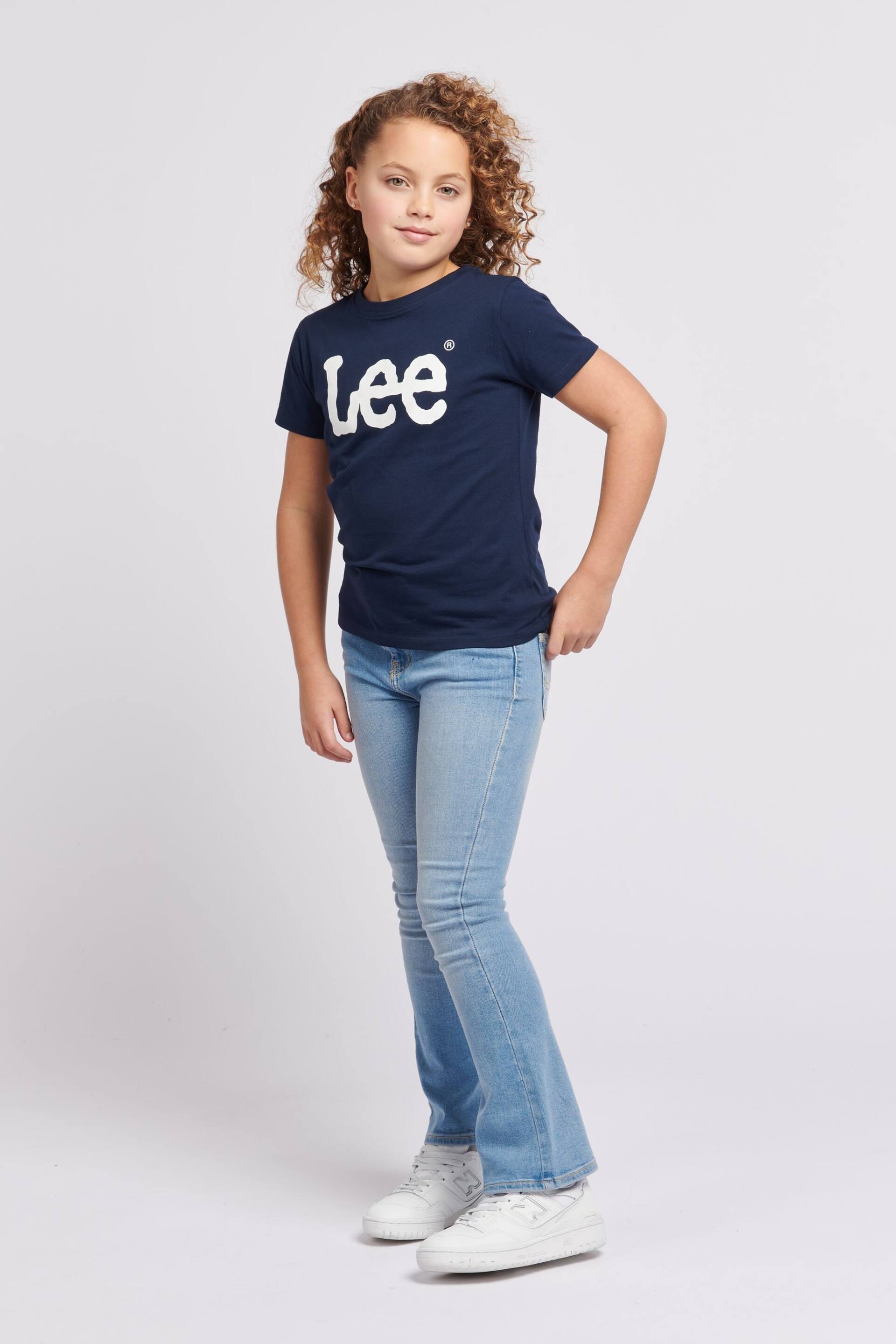 Lee Girls Regular Fit Wobbly Graphic T-Shirt - Image 2 of 8