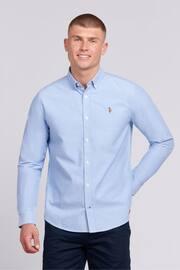 U.S. Polo Assn. Mens Peached Oxford Shirt - Image 1 of 4