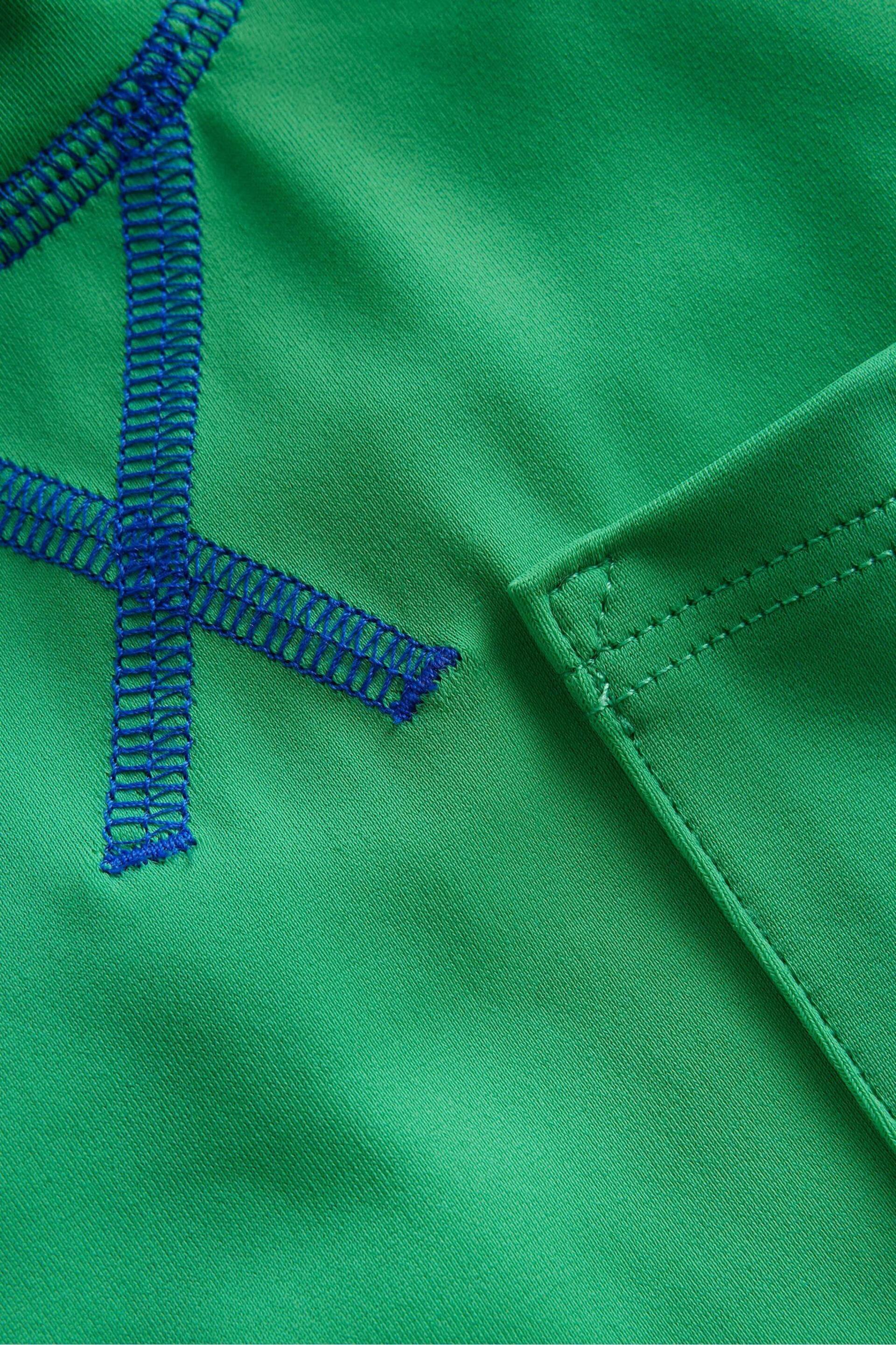 Boden Green Short Sleeve Rash Vest - Image 3 of 3