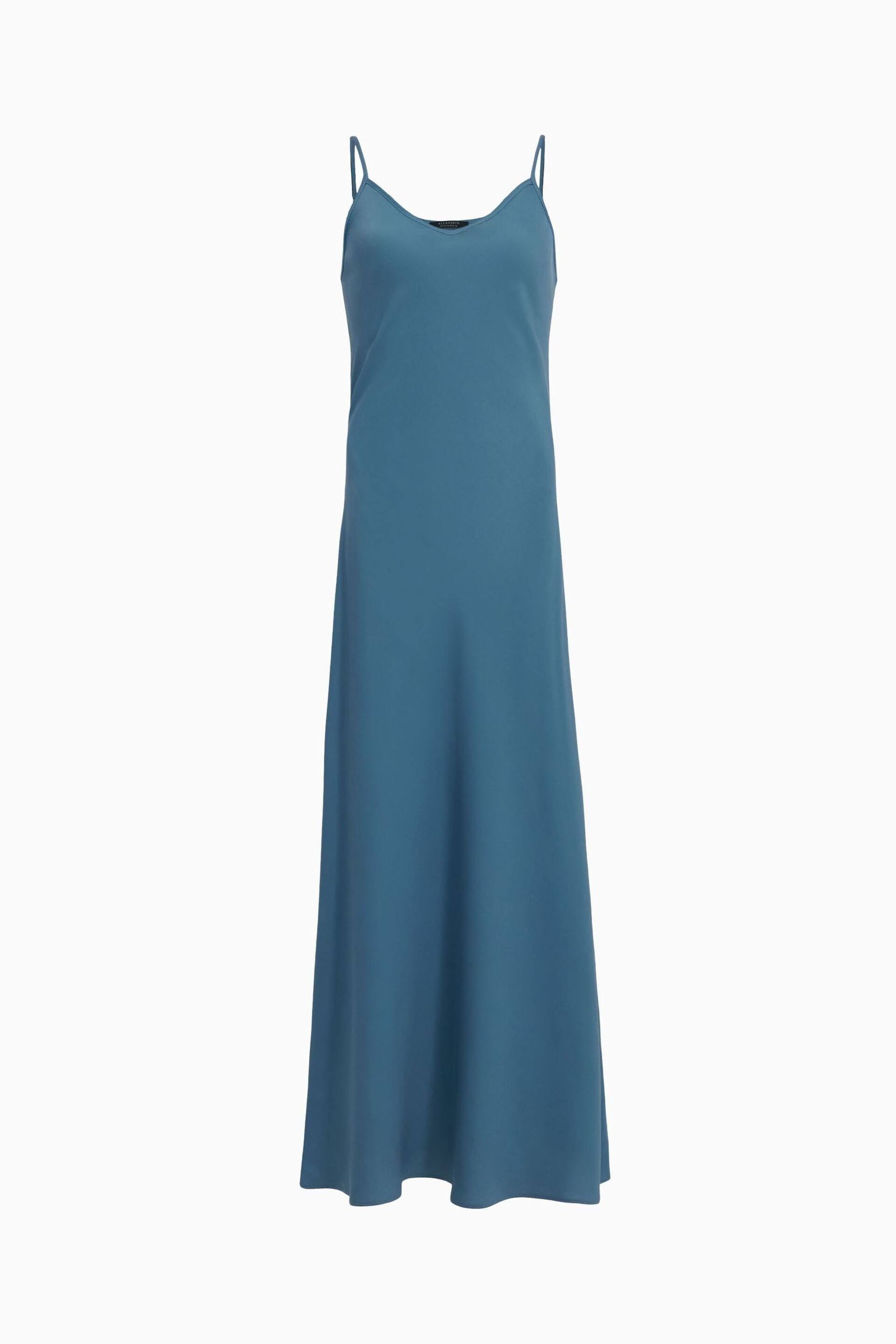 AllSaints Blue Bryony Dress - Image 6 of 6