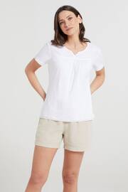 Mountain Warehouse White Naples Embroidered Top - Womens - Image 1 of 5
