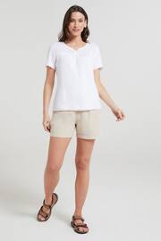 Mountain Warehouse White Naples Embroidered Top - Womens - Image 3 of 5