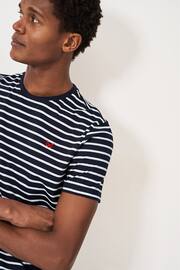 Crew Clothing Breton Stripe T-Shirt - Image 3 of 4