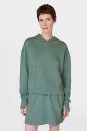 Sweaty Betty Cool Forest Green After Class Hoodie - Image 1 of 7
