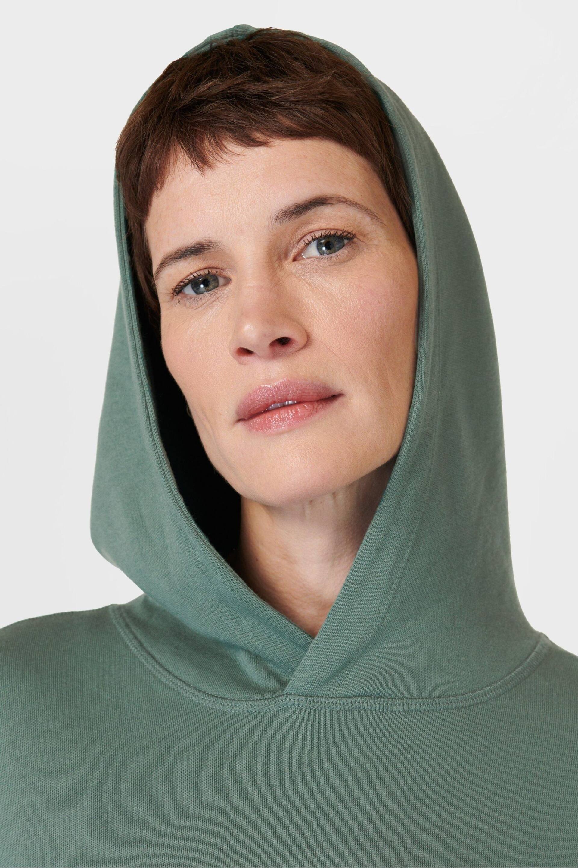 Sweaty Betty Cool Forest Green After Class Hoodie - Image 2 of 7
