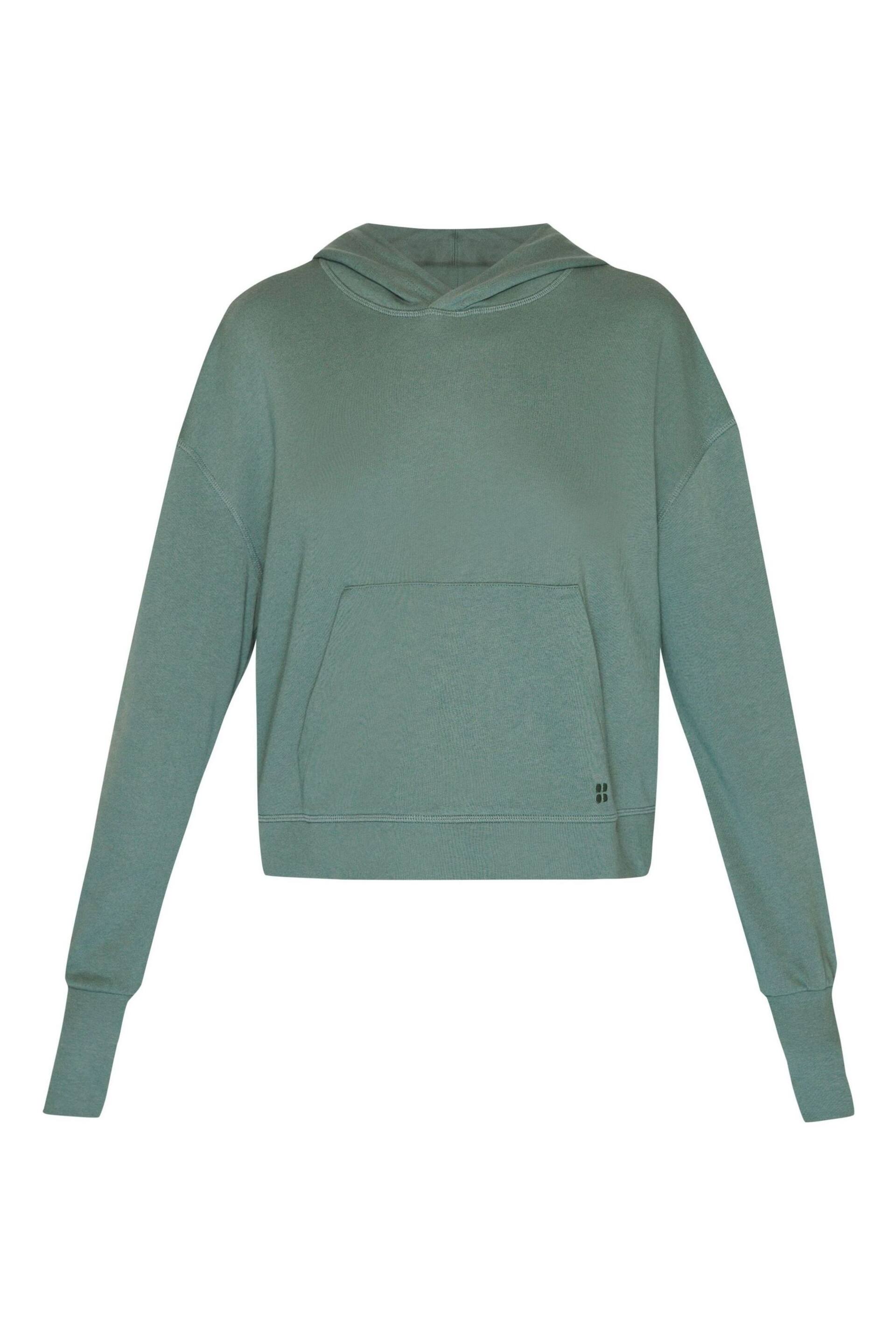 Sweaty Betty Cool Forest Green After Class Hoodie - Image 7 of 7