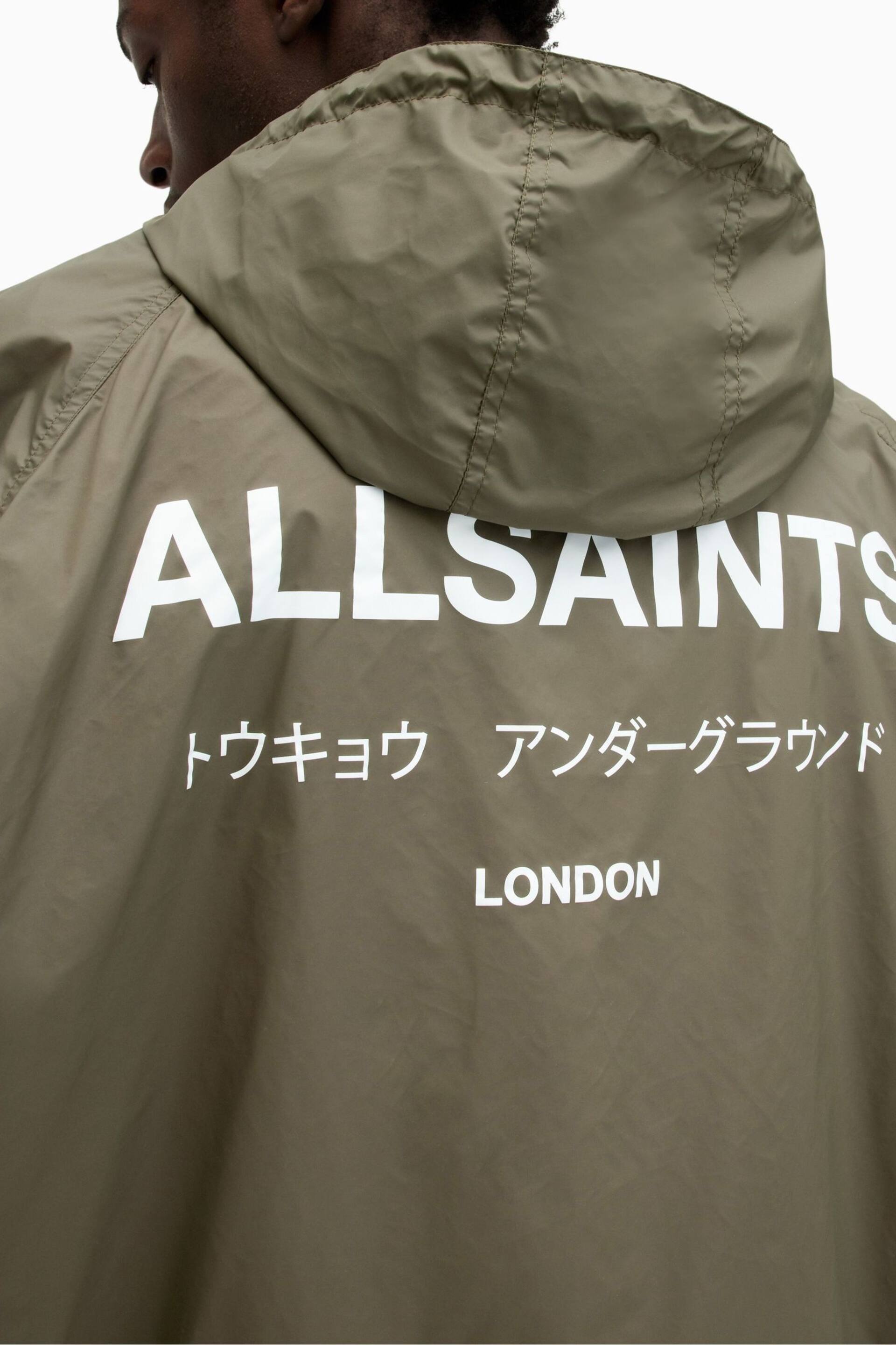 AllSaints Green Underground Jacket - Image 2 of 9