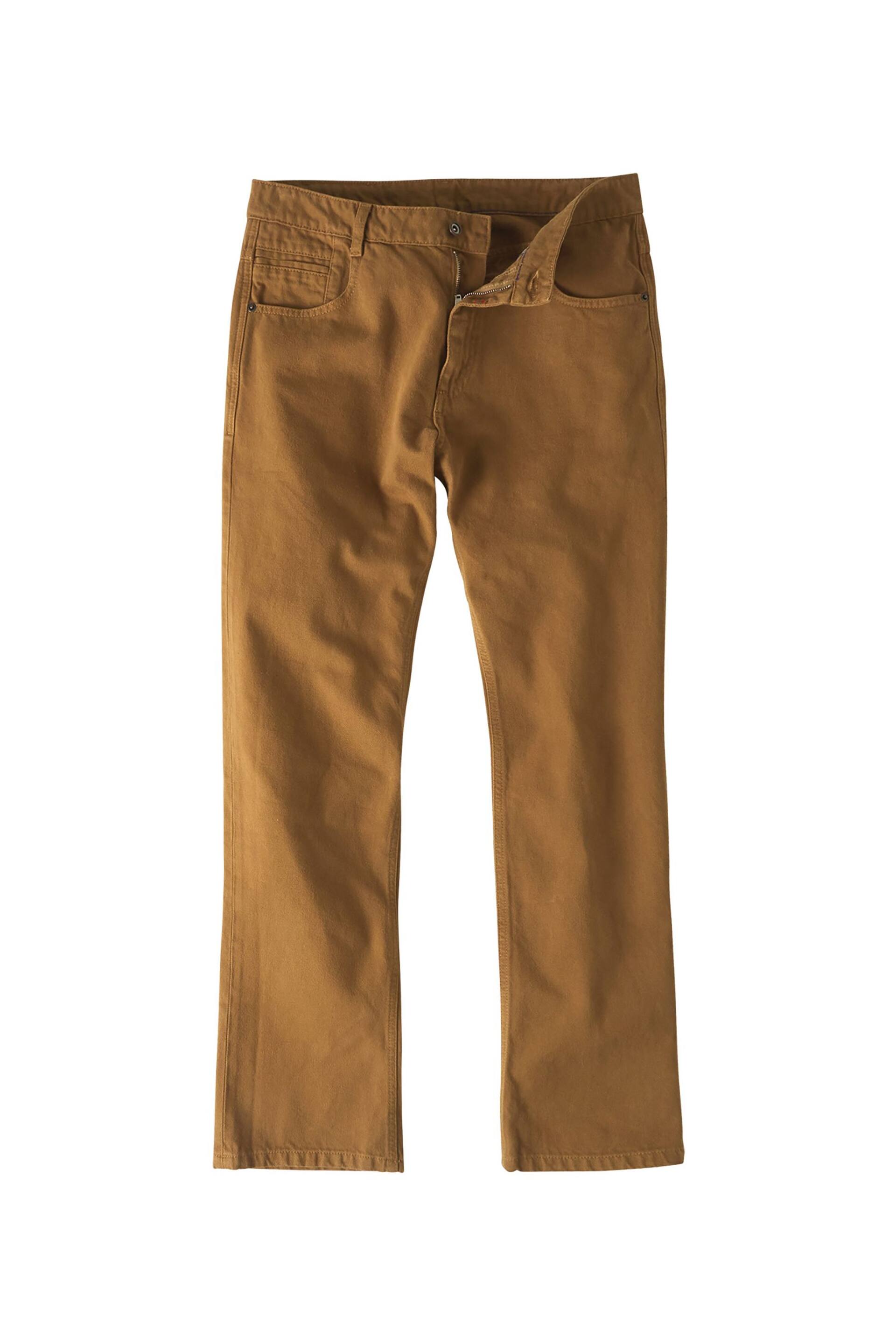 Joe Browns Brown Standout Coloured Denim Jean Trousers - Image 5 of 5
