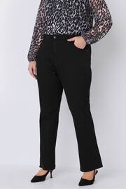 Curve Fit Straight Jeans - Image 1 of 4