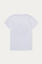 Hackett London Older Boys Short Sleeve White T-Shirt - Image 2 of 2