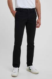 French Connection Stretch Black Chino Trousers - Image 1 of 3