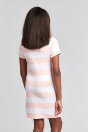 U.S. Polo Assn. Girls Striped T-Shirt Dress - Image 3 of 6