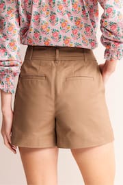 Boden Brown Westbourne Sateen Shorts - Image 3 of 5