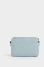 OSPREY LONDON Blue The Stella Leather Cross-Body Bag - Image 5 of 6