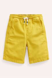 Boden Yellow Pull-On Drawstring Shorts - Image 1 of 3