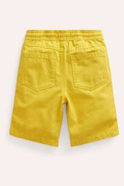 Boden Yellow Pull-On Drawstring Shorts - Image 2 of 3