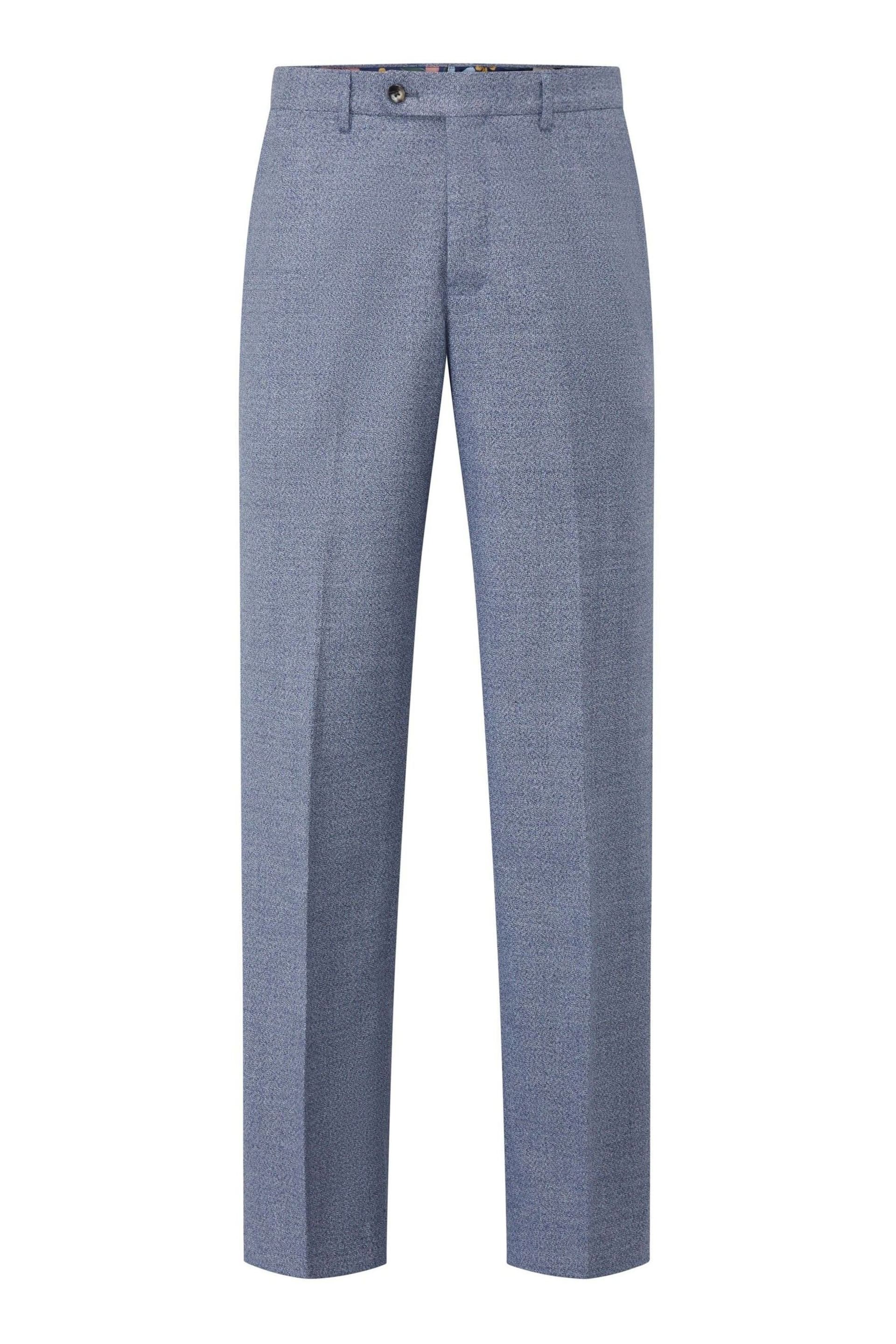 Skopes Tailored Fit Jodrell Marl Tweed Suit: Trousers - Image 3 of 4
